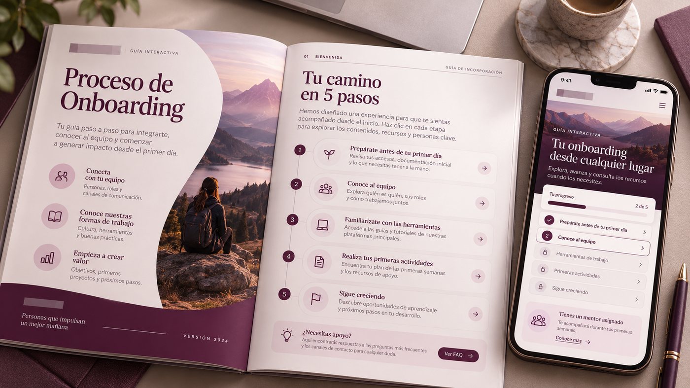Guía interactiva y onboarding